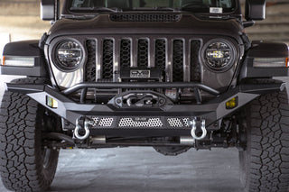 DV8 Offroad MTO Series Front Bumper (FRONT): Fits Most Jeep Wrangler / Gladiator Models (2018-2026)