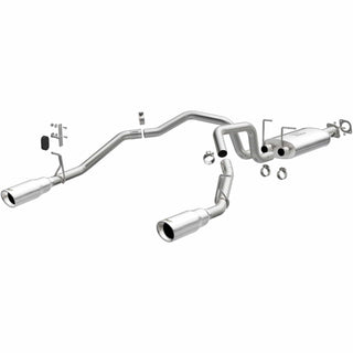 MagnaFlow Street Series Cat-Back Performance Exhaust System Dual Rear Exit: Ram 1500 (19-25) w/ Polished Tips