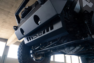 DV8 Offroad Sway-Bar Disconnect Motor Skid Plate (FRONT): Jeep Wrangler JL/Gladiator JT 2018-2025