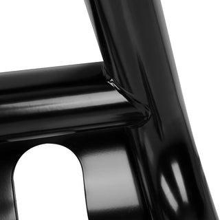 Spec D 3" SS Black Bull Bar Bumper Guard: Jeep Wrangler JL 2018-2022 / Gladiator 2020-2022