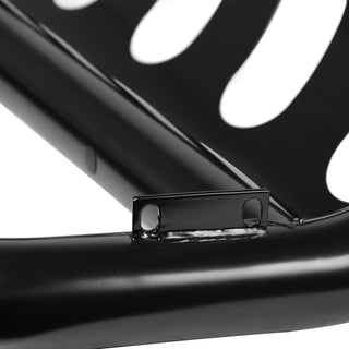 Spec D Black SS Bull Bar w/ Skid Plate: Fits Dodge Ram 2003-2009