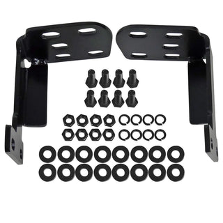 Spec D Black SS Bull Bar w/ Skid Plate: Fits Dodge Ram 2003-2009