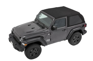 Bestop Trektop Soft Top Black Diamond (F&R): Jeep Wrangler JL 2018-2025 2.0L/3.6L