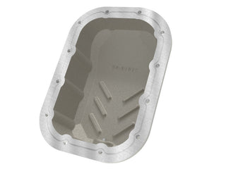 aFe Street Series Raw Engine Oil Pan w/ Machined Fins (F&R): Jeep Wrangler JL / Gladiator 2018-2025 3.6L V6