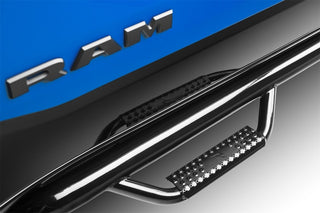 N-Fab Nerf Step Bed Access 3in: Fits Ram 2500/3500 2010-2019 5.7L/6.4L/6.7L - Gloss Black