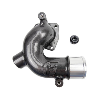Wehrli WCFab X Fleece Thermostat Housing Gloss Black: Dodge Ram 2500/3500 1998-2018 5.9L/6.7L Diesel