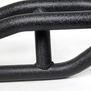 Spec D HD Black Textured Rear Bumper Guard: Jeep Wrangler JK 2007-2018