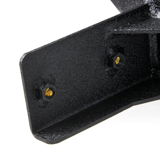 Spec D HD Black Textured Rear Bumper Guard: Jeep Wrangler JK 2007-2018