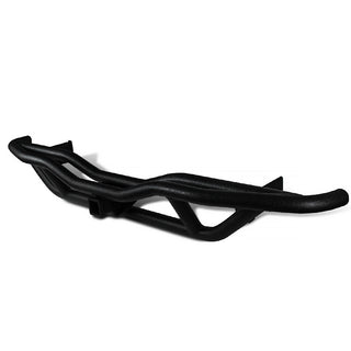 Spec D HD Black Textured Rear Bumper Guard: Jeep Wrangler JK 2007-2018