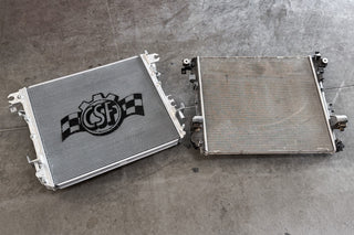 CSF HD 2-Row Radiator: Jeep Wrangler / Gladiator 2018-2025 3.6L / 3.0L EcoDiesel / 2.0L Turbo