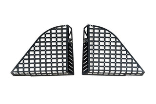 DV8 Offroad Rear Window Pocketed Molle Panels (REAR): Jeep Wrangler JL 2018-2026 2.0L Turbo/3.6L V6