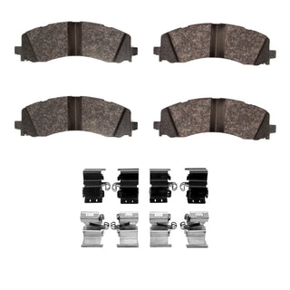 DFC 4000 HybriDynamic Brake Pads and Hardware Kit (REAR): Fits Ram 2019-2025