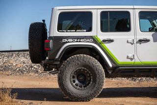 DV8 Offroad Rear Inner Fenders Aluminum (REAR): Jeep Wrangler JL 2018-2026 2.0L/3.6L