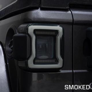 FORM Lighting LED Tail Lights Red (PAIR): Jeep Wrangler 2018-2025