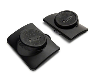 Raxiom Axial Series Halo LED Tail Lights (REAR): Fits Most Jeep Wrangler Models (2007-2018) - Black Housing/Clear Lens