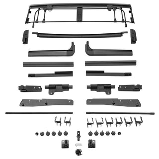 Rugged Ridge Black Diamond Stitch Cloth Voyager Soft Top Tinted (TOP): Jeep Wrangler JL/JT 2018-2024