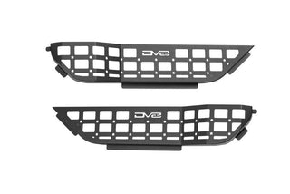 DV8 Offroad Front Door Pocket Molle Panels (FRONT): Jeep Wrangler JL / Gladiator JT 2018-2020