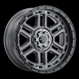 Weld Crux / Satin Gunmetal / Satin Black | 20x9 | 5x127 | +0mm Offset