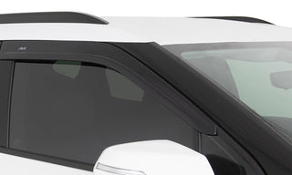 AVS Ventvisor Low Profile Window Deflectors (2PC, Smoke): Jeep Wrangler JK 2007 - 2018 (2-Door)