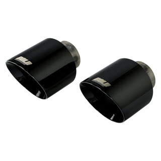Remark x BOLD 5in Exhaust Tips (Pair) - Black Chrome: Dodge Charger 5.7L Hemi, 6.2L Hellcat, 6.4L 392 2015 - 2023