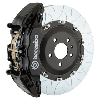 Brembo GT 6-Piston Front Big Brake Kit (Black, T3 Slotted): Jeep Grand Cherokee 2022 - 2025 (All Models, Including L)