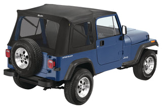 Bestop Supertop Classic Soft Top Black Diamond Tinted (F&R): Jeep Wrangler TJ 1997-2006 2.5L/4.0L