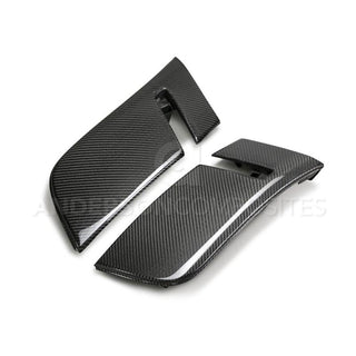 Anderson Composites Carbon Fiber Front Flare Extensions (Pair): Dodge Challenger 2018 - 2023 (Hellcat & ScatPack Widebody Only)