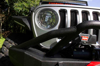 Fishbone Offroad Mid-Width Winch Front Bumper: Jeep Gladiator (20-24) / Wrangler (18-24)