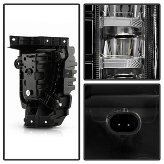 Spyder  Dodge RAM 1500 2025+ OEM Style Full Led Fog Lights W/ Switch- Set FL-DR2025-15-LED-C