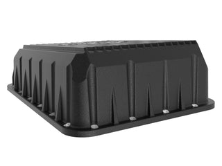 aFe POWER Pro Series Transmission Pan w/ Machined Fins - Black: Ram 3500 6.7L Diesel 2013 - 2024 (AS69RC Transmission)