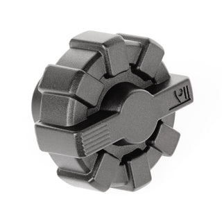 Rugged Ridge Black Elite Aluminum Fuel Cap: Fits Jeep Wrangler TJ/LJ/JK/JL 2001-2021 3.6L/3.0L EcoDiesel