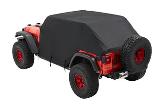 Bestop All Weather Trail Cover Black Trektop (CAB): Jeep Wrangler JK 2007-2018 / JL 2018-2026