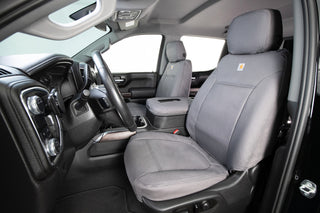 Covercraft 19-24 Dodge Ram 1500 Carhartt PrecisionFit Custom Second Row Seat Covers - Gravel