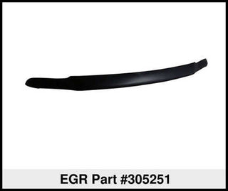 EGR SuperGuard Dark Smoke Hood Shield: Fits Most Jeep Wrangler / Gladiator Models (2007-2026)