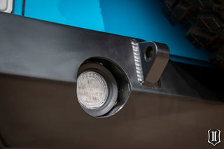 ICON Pro Series 2 Rear Bumper (REAR): Jeep Wrangler JK 2007-2018 w/ Hitch and Tabs