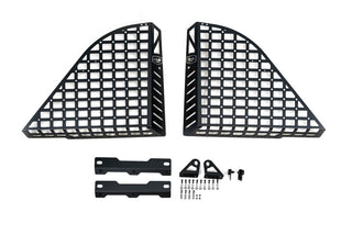 DV8 Offroad Rear Window Pocketed Molle Panels (REAR): Jeep Wrangler JL 2018-2026 2.0L Turbo/3.6L V6