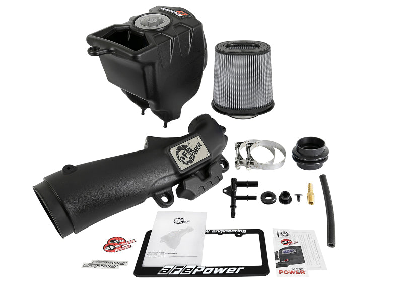 AFE Momentum GT Cold Air Intake System (w/Pro DRY S Filter): Jeep Wrangler 2.0L 2018 - 2025