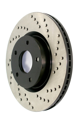 StopTech Drilled Sport Brake Rotor: Dodge Durango / Jeep Grand Cherokee 2011 - 2020