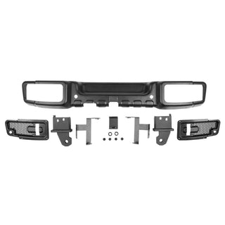 Rugged Ridge Spartacus Rear Bumper Black (REAR): Jeep Wrangler JL 2018-2025 w/ 3.6L V6 / 3.0L EcoDiesel / 2.0L Turbo