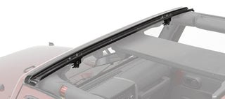 Bestop Windshield Channel No-Drill Header (FRONT): Jeep Wrangler JK 2007-2018 3.6L/3.8L V6