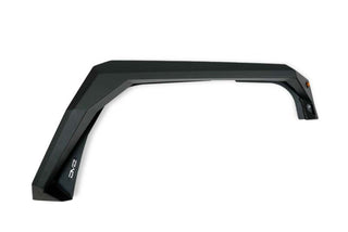 DV8 Offroad Armor Fender Flares: Jeep Wrangler JK 2007-2018 3.8L/3.6L V6/2.0L Turbo - Black