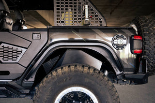 DV8 Offroad Slim Fender Flares: Jeep Wrangler JL 2018-2026 6.4L 392/3.6L V6