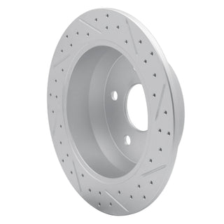 DFC 99-04 Jeep Grand Cherokee Rear Left Drilled & Slotted Geoperformance Rotor