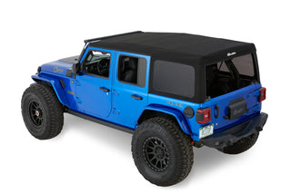 Bestop Supertop Premium Black Twill (F&R): Jeep Wrangler JL 2018-2025 2.0L/3.6L