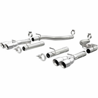 MagnaFlow Race Series Axle-Back Performance Exhaust System: Dodge Challenger 2015 - 2017 w/ Quad Split 3.5in Tips