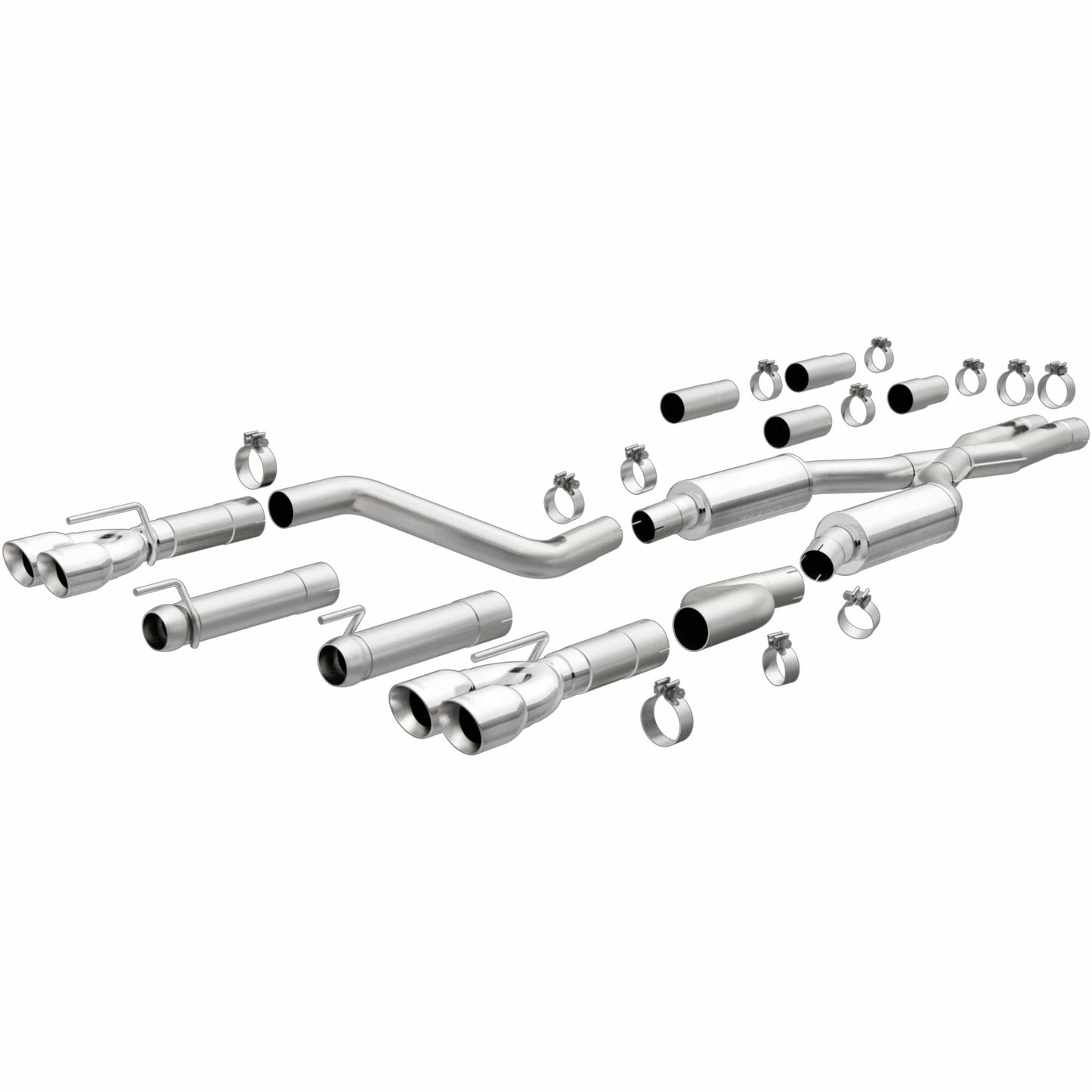 MagnaFlow Competition Series Cat-Back Performance Exhaust System: Dodge Challenger 2015 - 2023