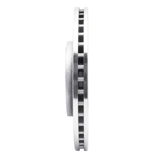 R1 Concepts Front Right Brake Rotor Drilled & Slotted (FRONT): Jeep Grand Cherokee 2005-2010 6.1L SRT8 - Silver