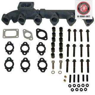 BD Diesel Exhaust Manifold Kit (Cab & Chassis): Dodge 3500/4500/5500 2007-2012 5.9L/6.7L Diesel