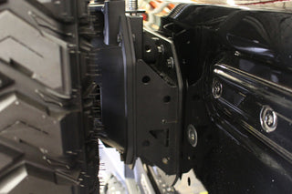 Go Rhino Rockline Spare Tire Relocation Kit: Fits Most Jeep Wrangler Models (2007-2026)