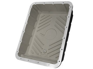 aFe POWER Pro Series Transmission Pan w/ Machined Fins - Black: Ram 3500 6.7L Diesel 2013 - 2024 (AS69RC Transmission)